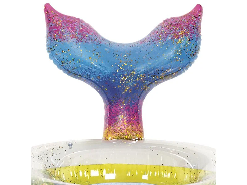 Bouée Gonflable "Sirène" 110cm Multicolore