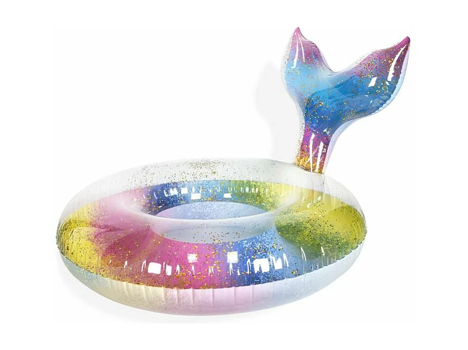 Bouée Gonflable "Sirène" 110cm Multicolore