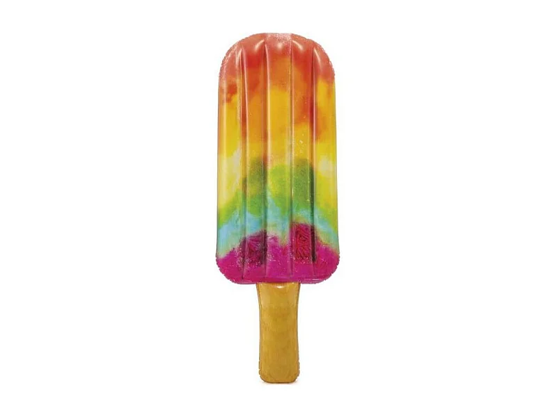 Colchoneta hinchable Rainbow Popsicle Intex +14A multicolor 183x66 cm