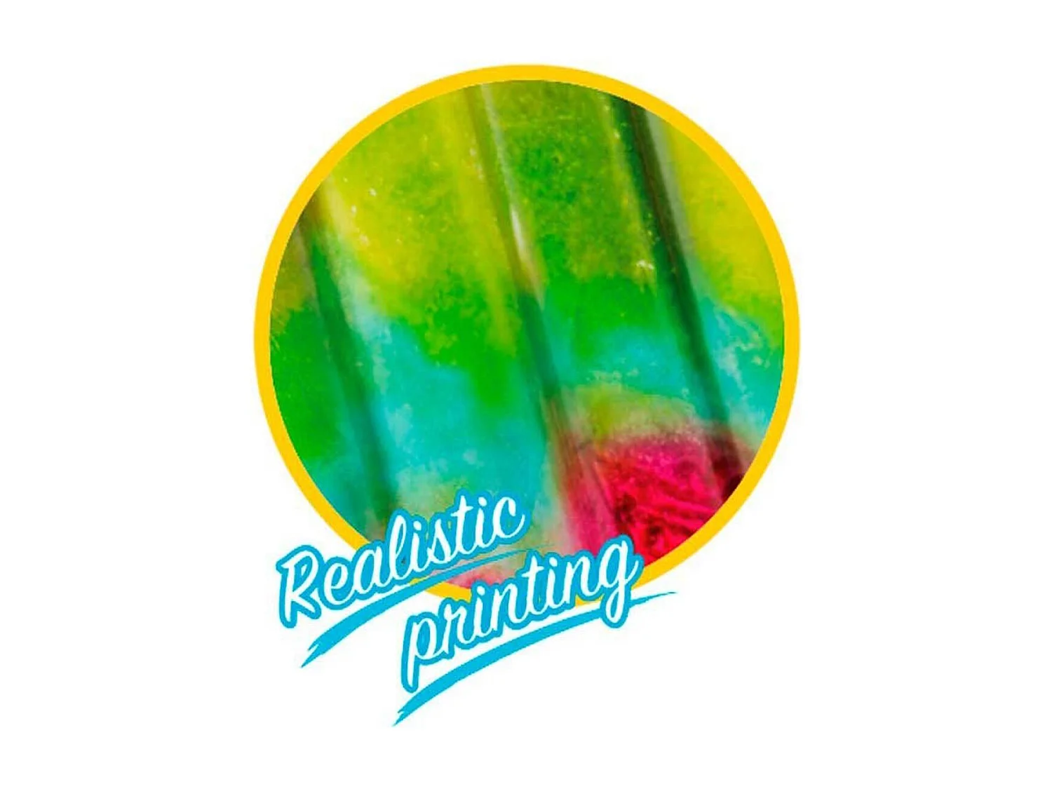 Colchoneta hinchable Rainbow Popsicle Intex +14A multicolor 183x66 cm