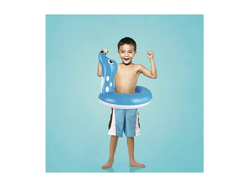 Bouée Gonflable "Otarie" 50x60cm Bleu