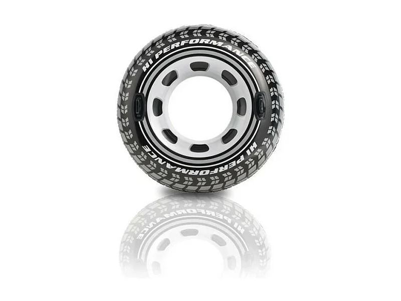 Bouée Gonflable "Pneu" 114cm Noir