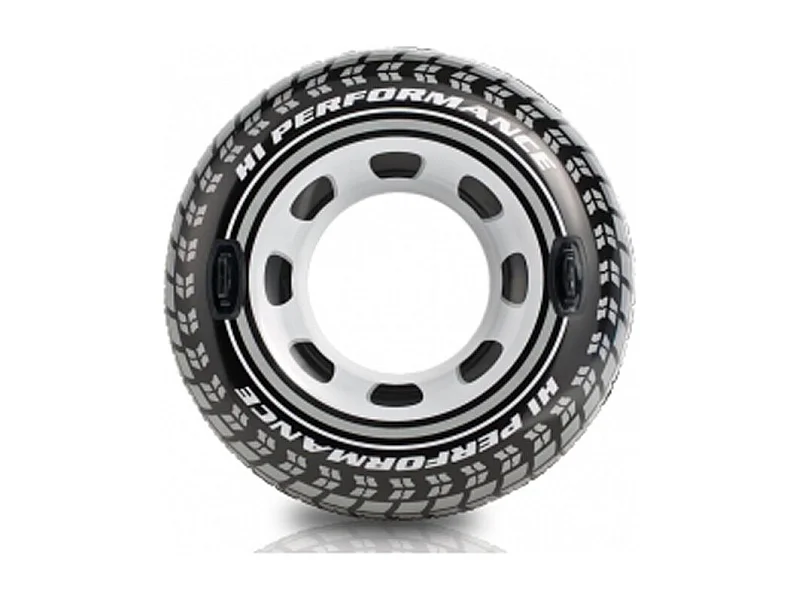 Bouée Gonflable "Pneu" 114cm Noir