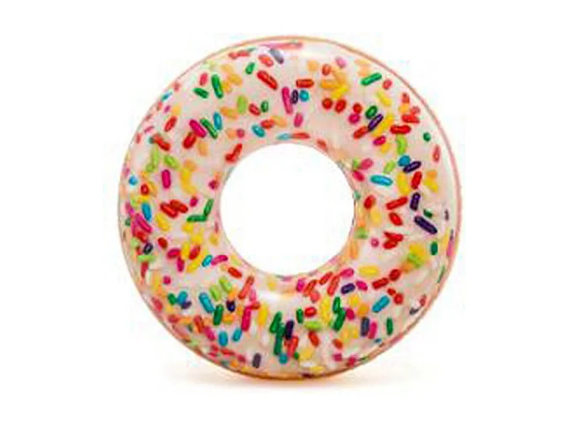 Bouée Gonflable "Donut" 114cm Multicolore