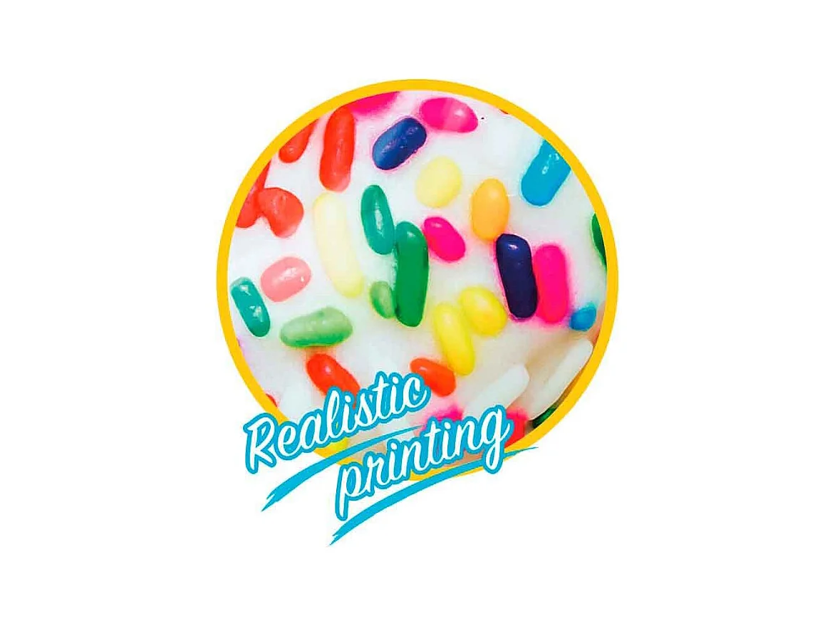 Rueda hinchable gigante Sprinkle Donut Intex +9A blanco Ø99 cm