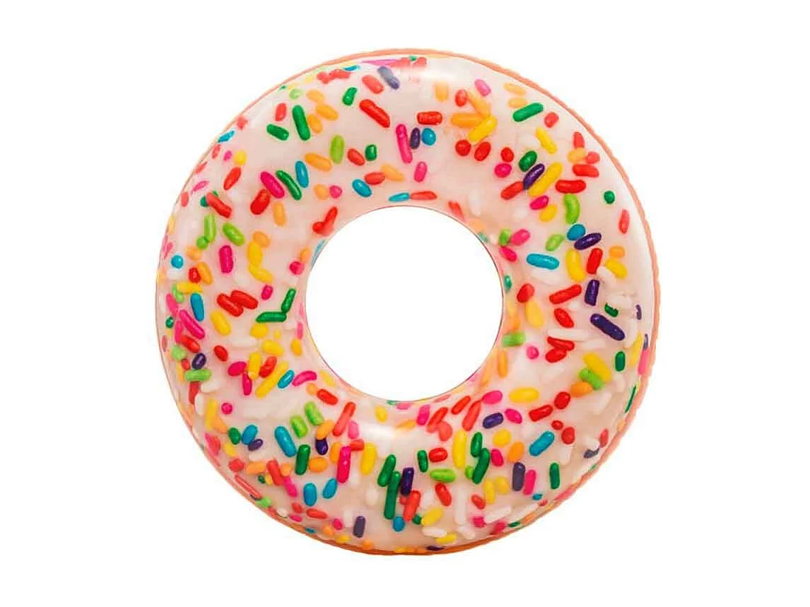 Bouée Gonflable "Donut" 114cm Multicolore