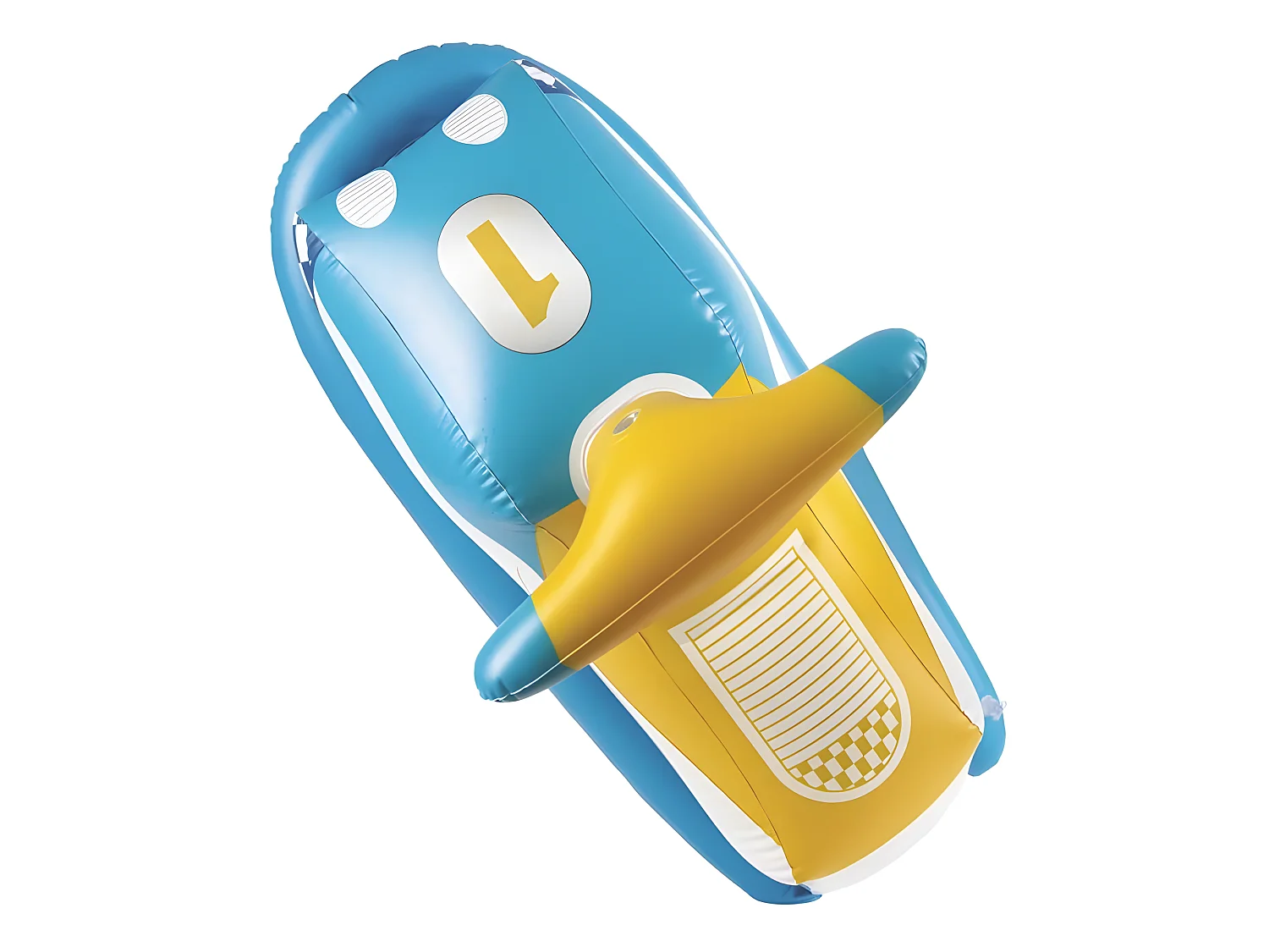 Bouée Gonflable "Scooter de Mer" 50x90cm Bleu