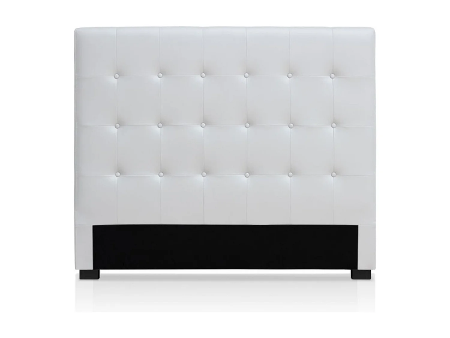 Tête de Lit Capitonnée "Amor" 160cm Blanc