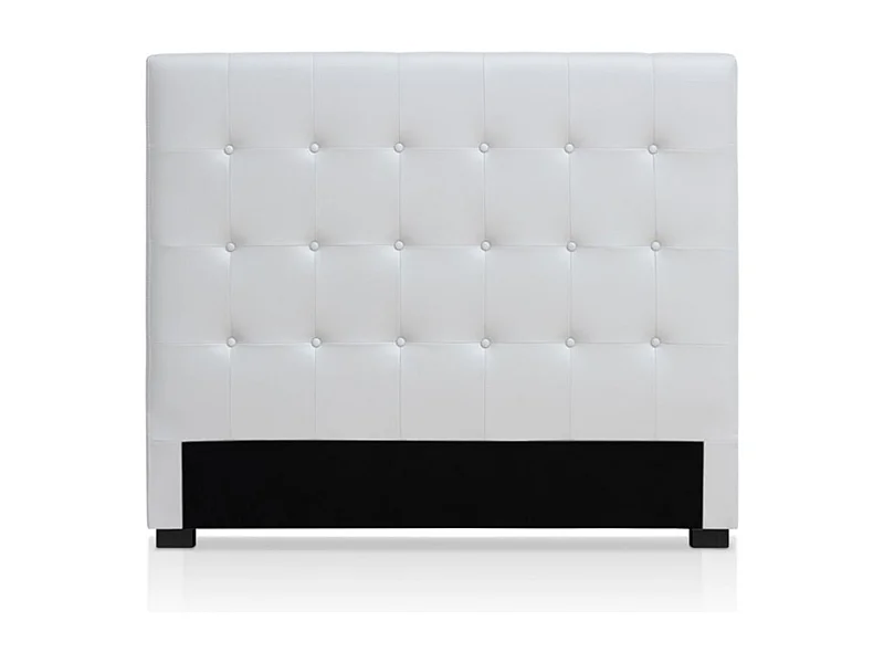 Tête de Lit Capitonnée "Amor" 160cm Blanc