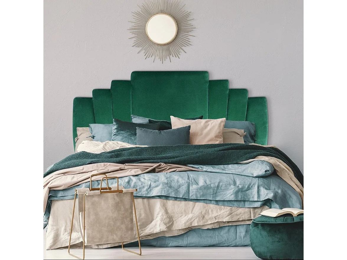 Testiera Arena 180 cm VELLUTO VERDE