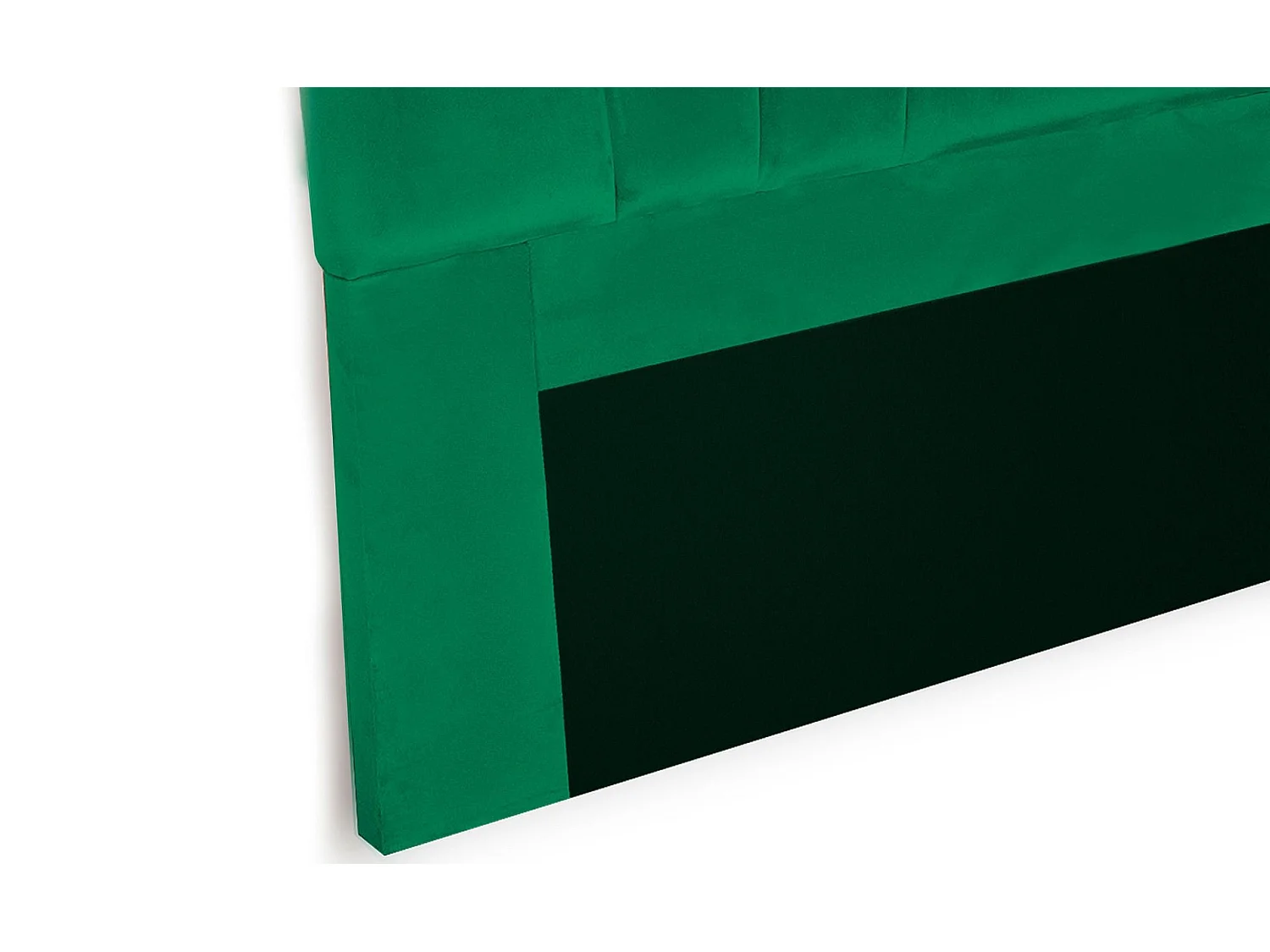 Samt Kopfteil Grün "Renaya" 180cm Modernes Design