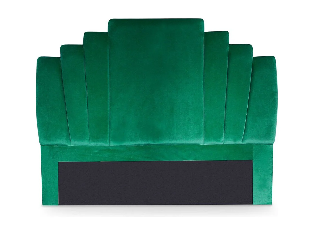 Tête de Lit en Velours "Renaya" 140cm Vert
