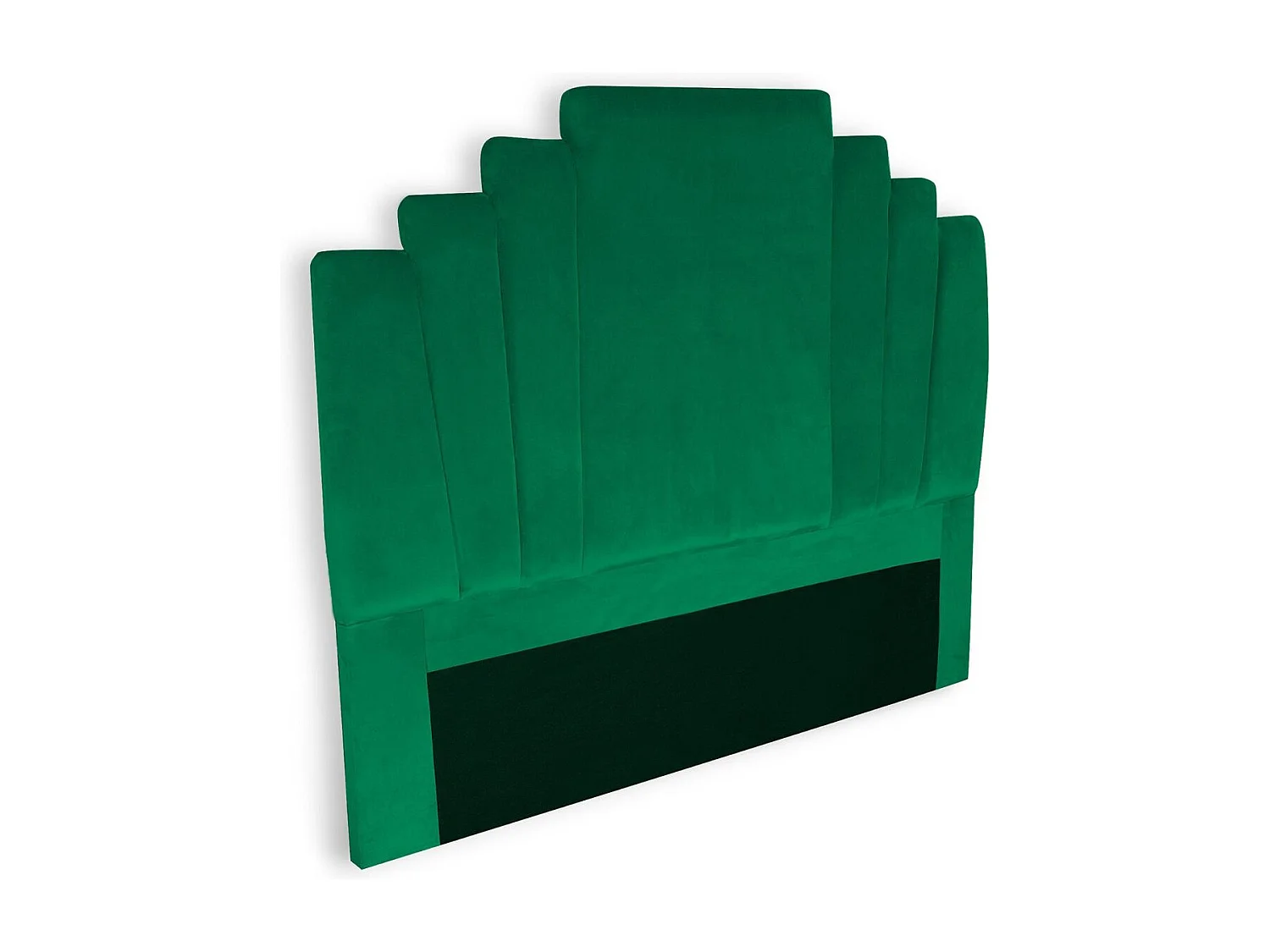 Tête de Lit en Velours "Renaya" 140cm Vert