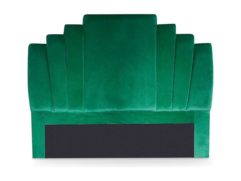 Samt Kopfteil "Renaya" 140cm Grün Praktisches & Trendiges Design