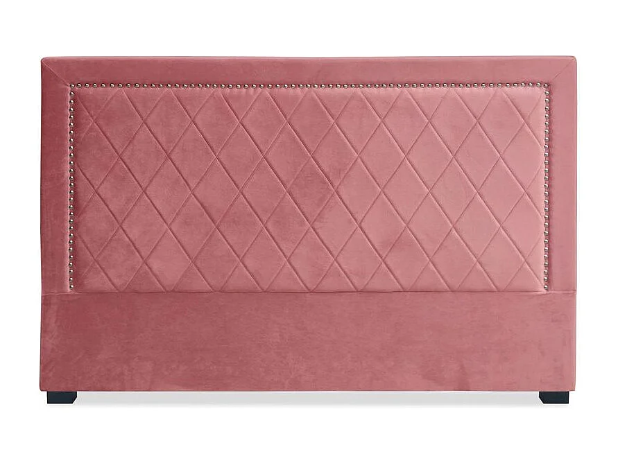 Tête de Lit Design en Velours "Sofia" 180cm Rose