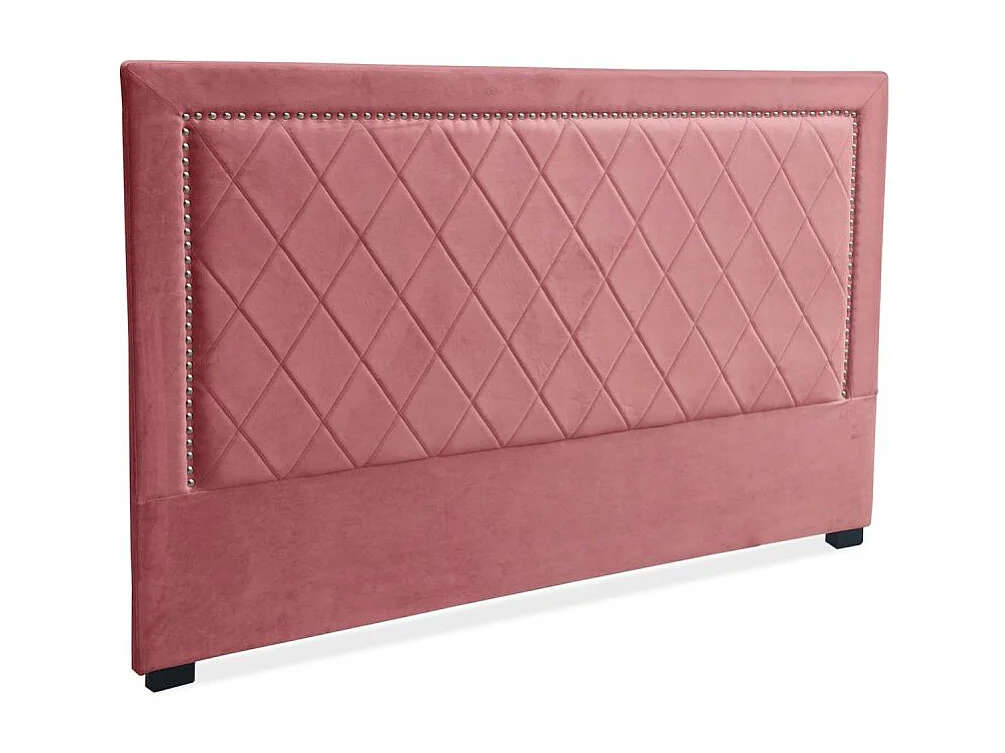 Tête de Lit Design en Velours "Sofia" 180cm Rose