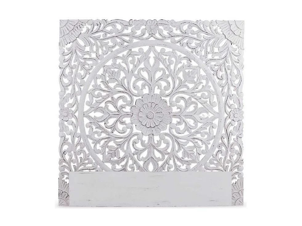 Tête De Lit en Bois "Vesta" 140cm Blanc