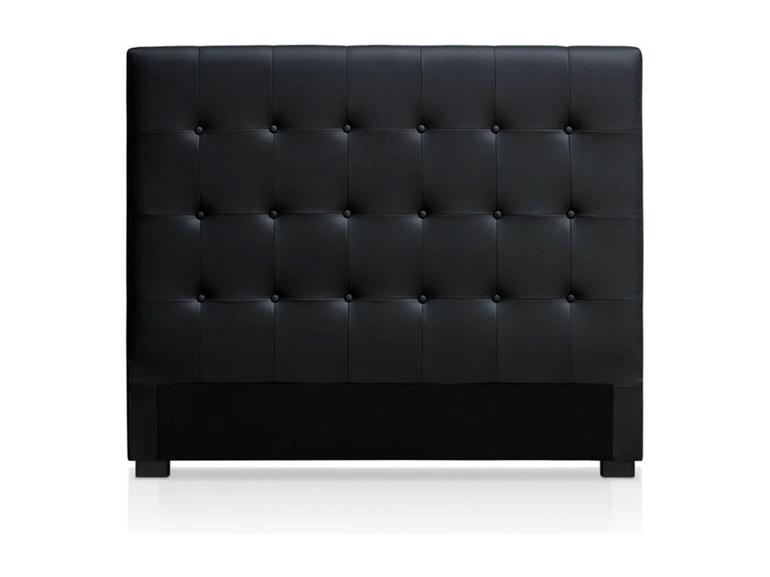 Tête de lit Luxor 140cm Noir