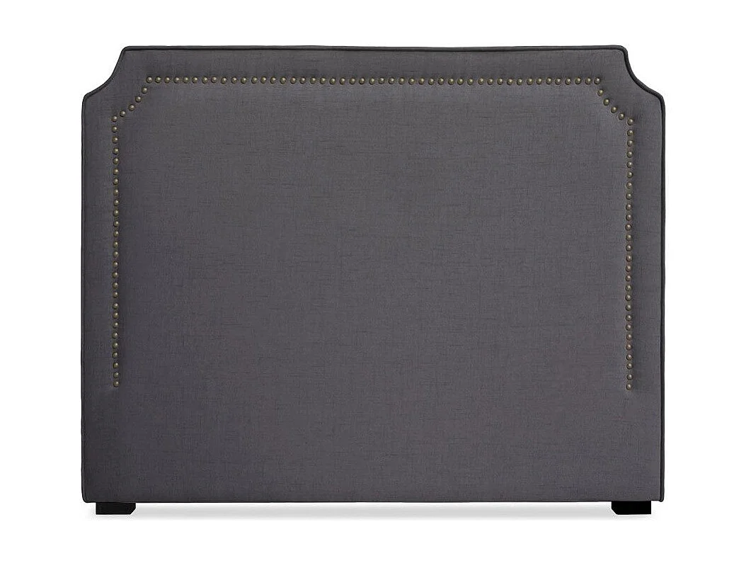 Tête de Lit  Design en Tissu "Selena" 140cm Gris