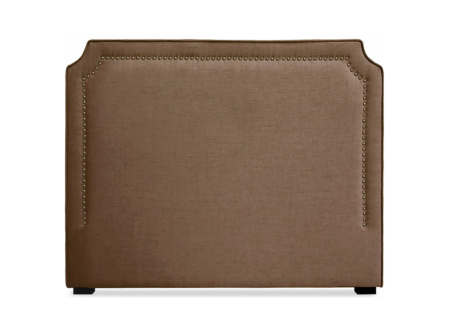 Tête de Lit  Design en Tissu "Selena" 140cm Taupe