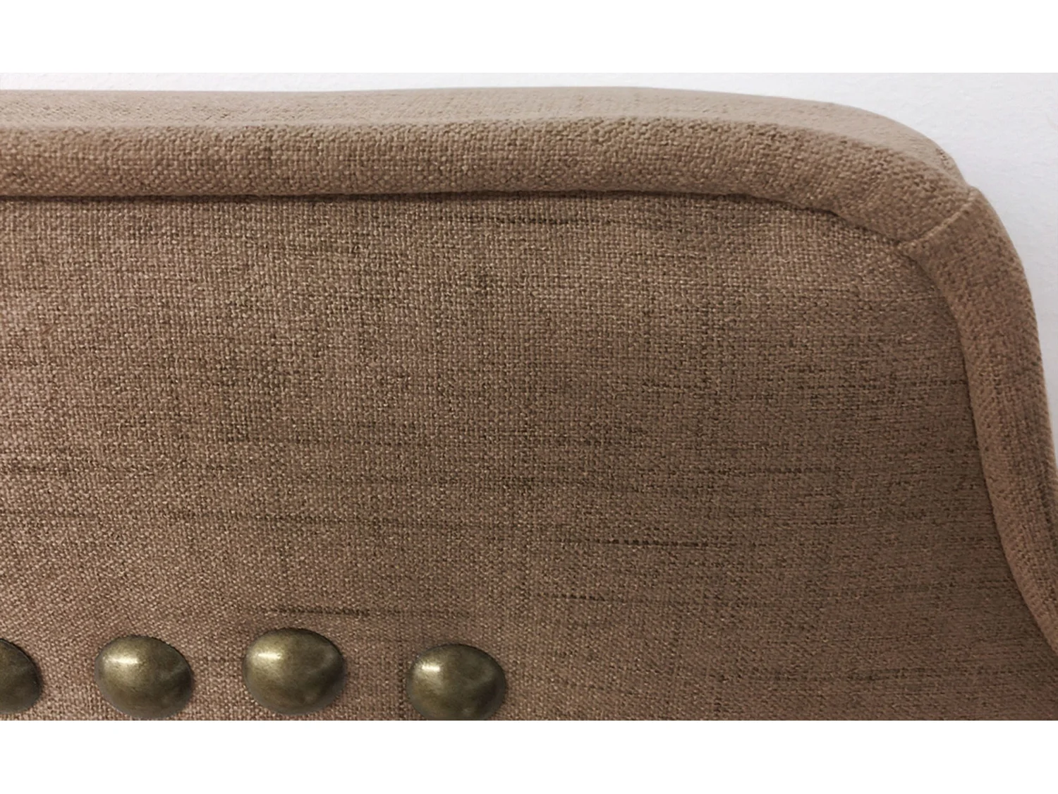 Tête de Lit  Design en Tissu "Selena" 140cm Taupe