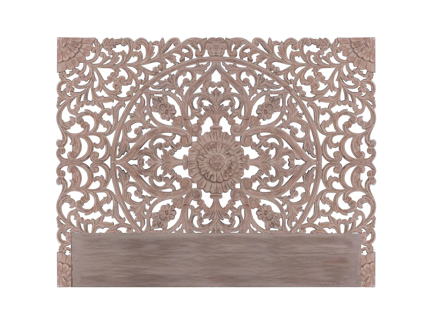 Tête De Lit en Bois "Grisy" 180cm Marron