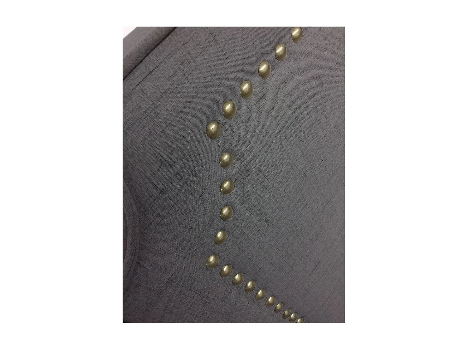 Tête de Lit  Design en Tissu "Selena" 180cm Gris