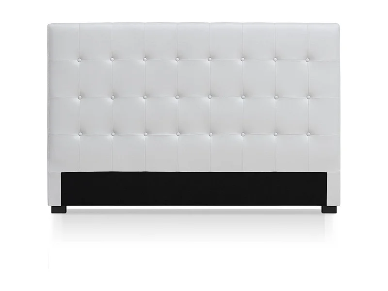 Tête de Lit Capitonnée "Amor" 180cm Blanc