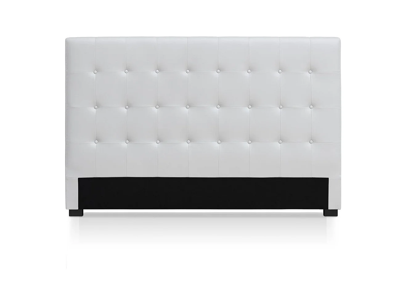 Tête de Lit Capitonnée "Amor" 180cm Blanc