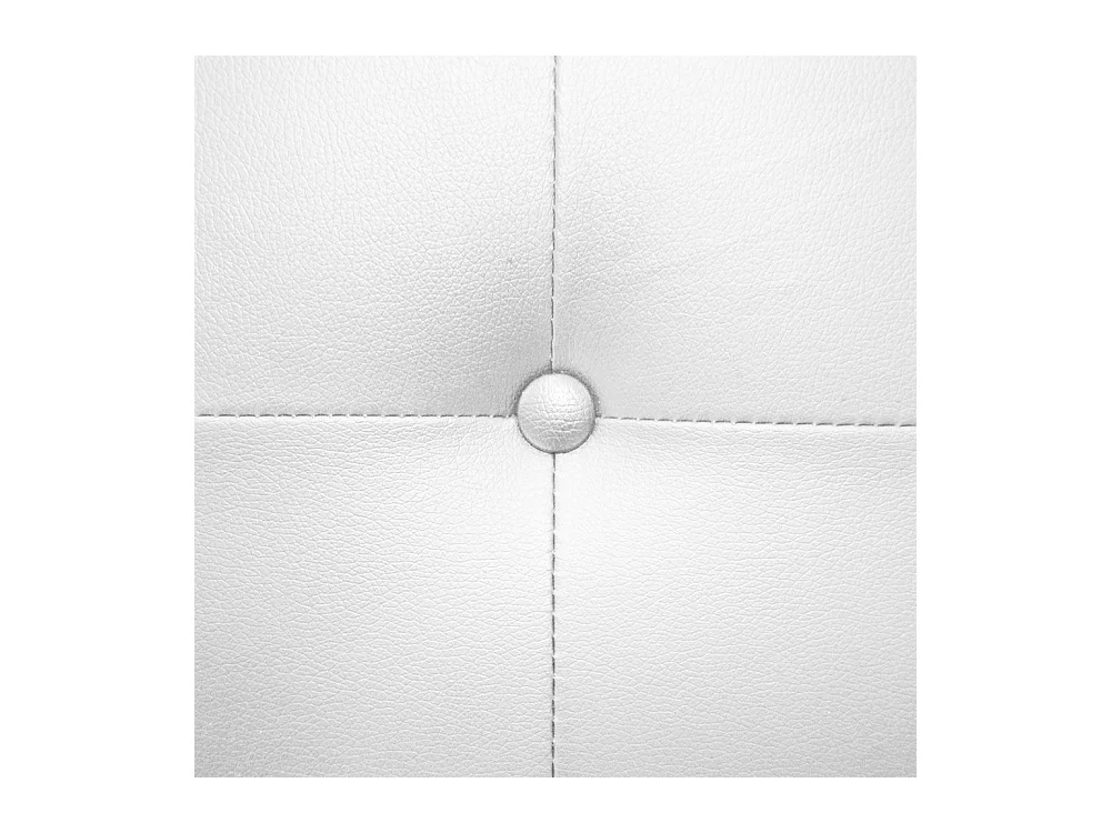 Tête de Lit Capitonnée "Amor" 180cm Blanc