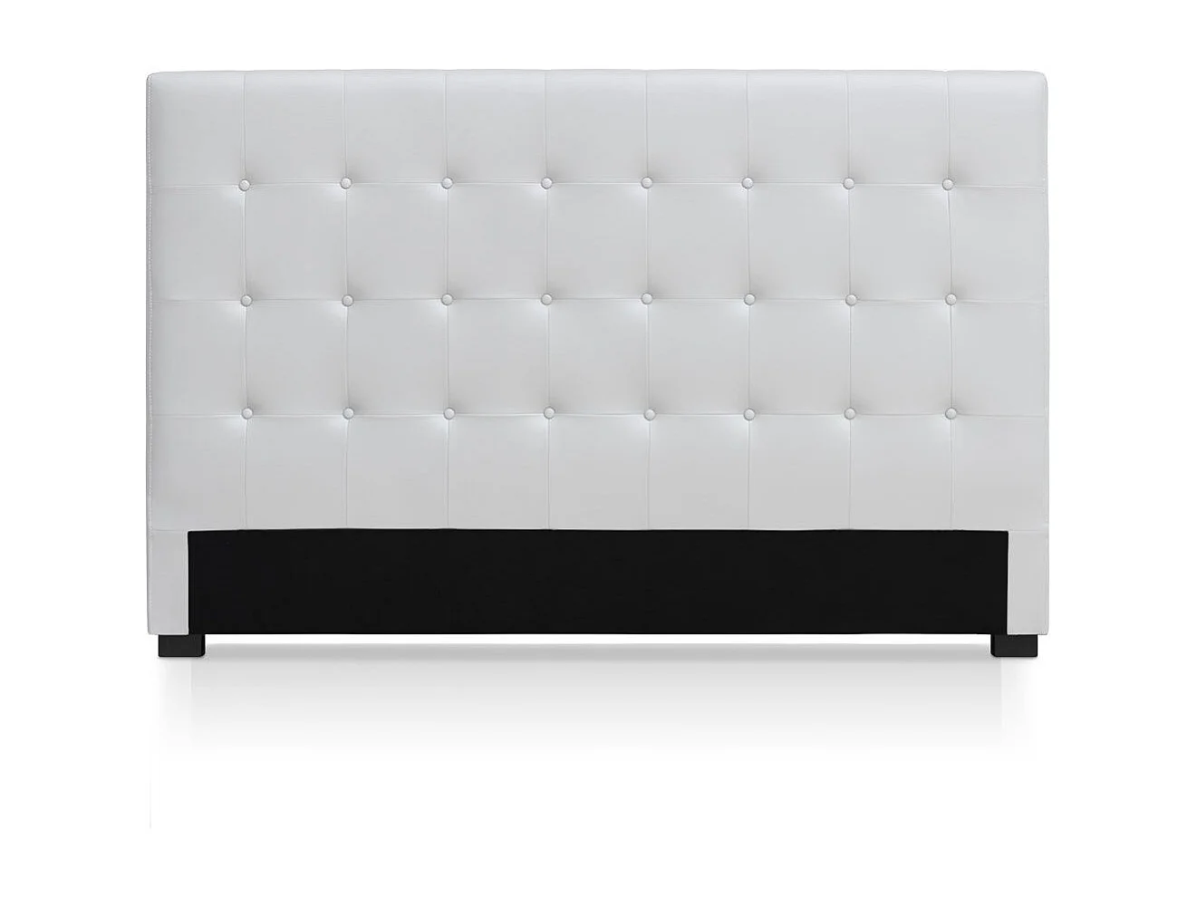 Tête de Lit Capitonnée "Amor" 180cm Blanc