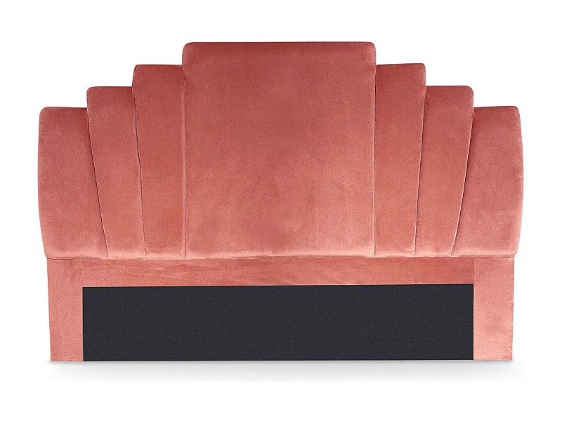 Tête de Lit en Velours "Renaya" 180cm Rose