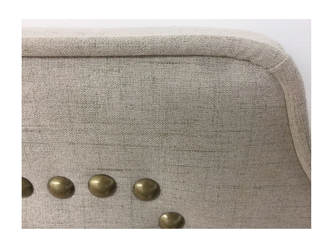 Testiera Milana da 180cm in tessuto beige