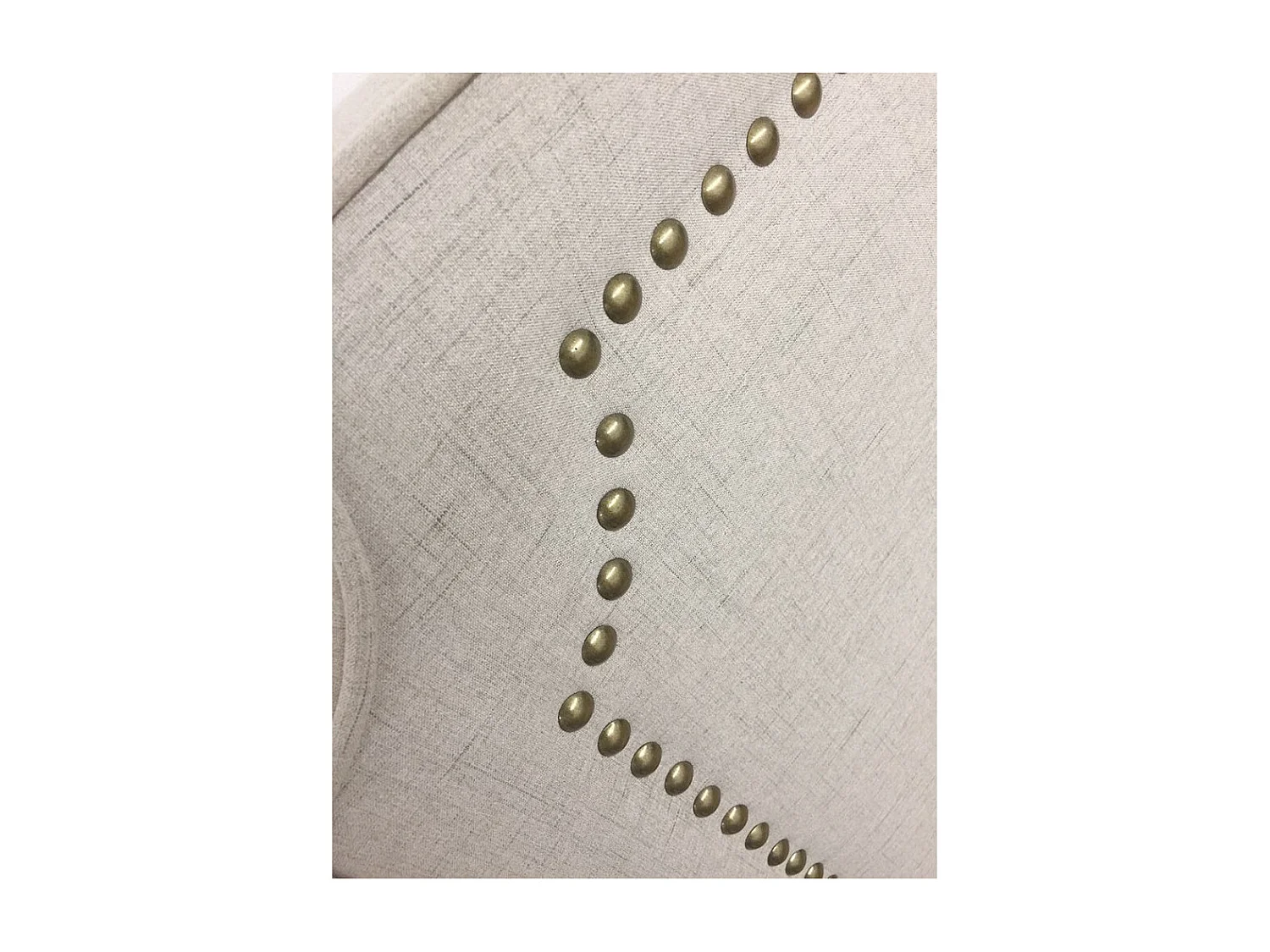 Testiera Milana da 180cm in tessuto beige