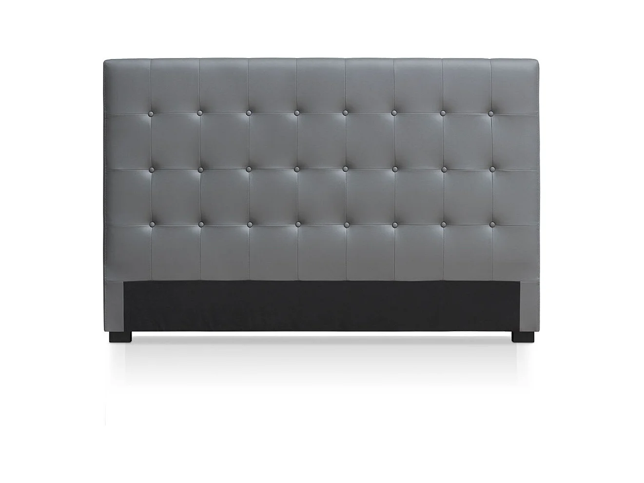 Tête de Lit Capitonnée "Amor" 180cm Gris
