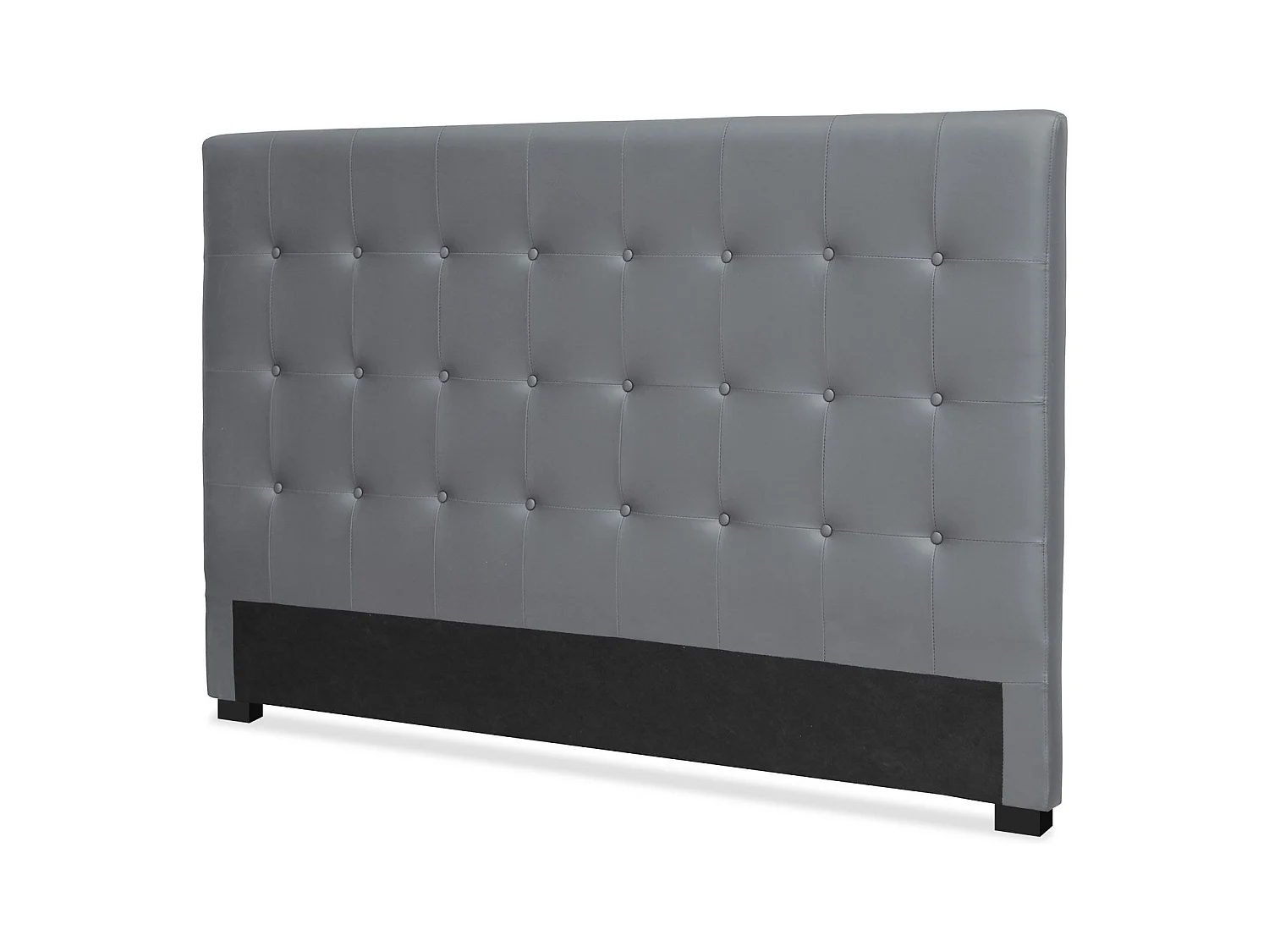 Tête de Lit Capitonnée "Amor" 180cm Gris