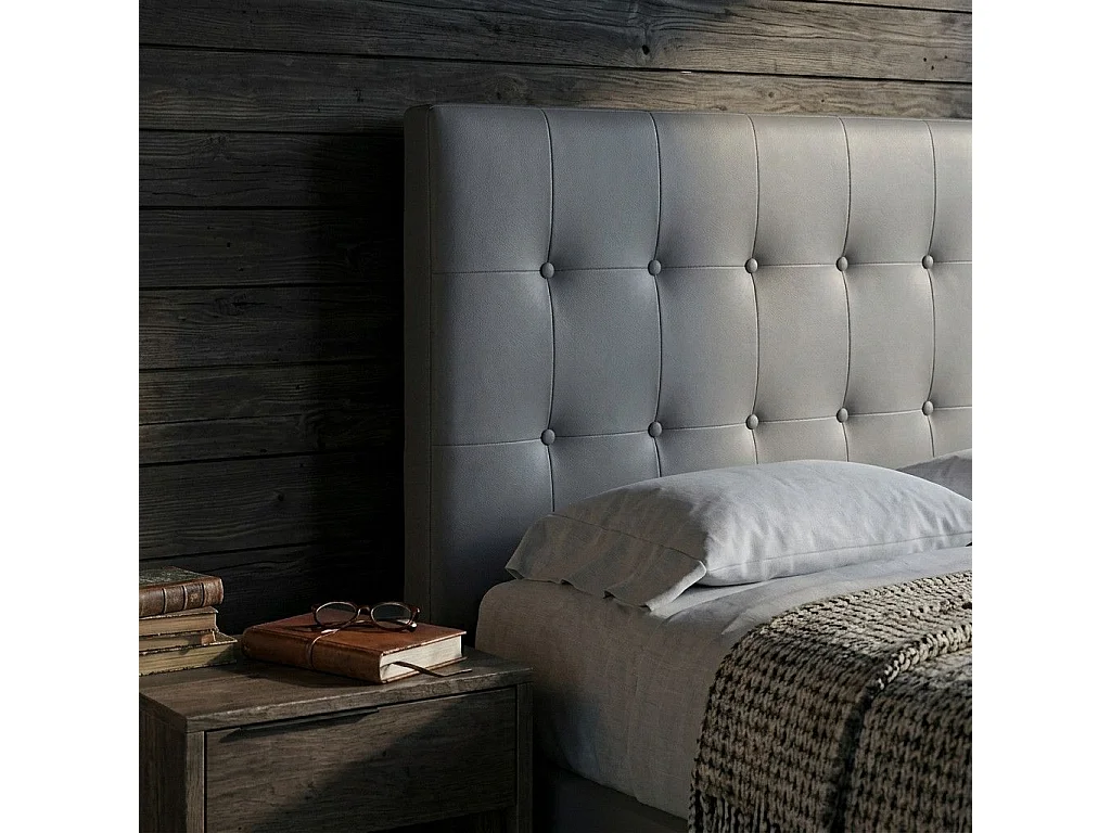 Tête de lit Luxor 180cm Gris