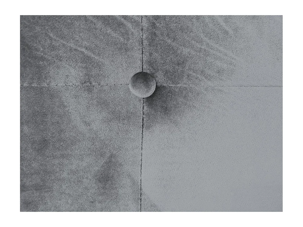 Testiera Luxor da 180cm in Velluto Argento