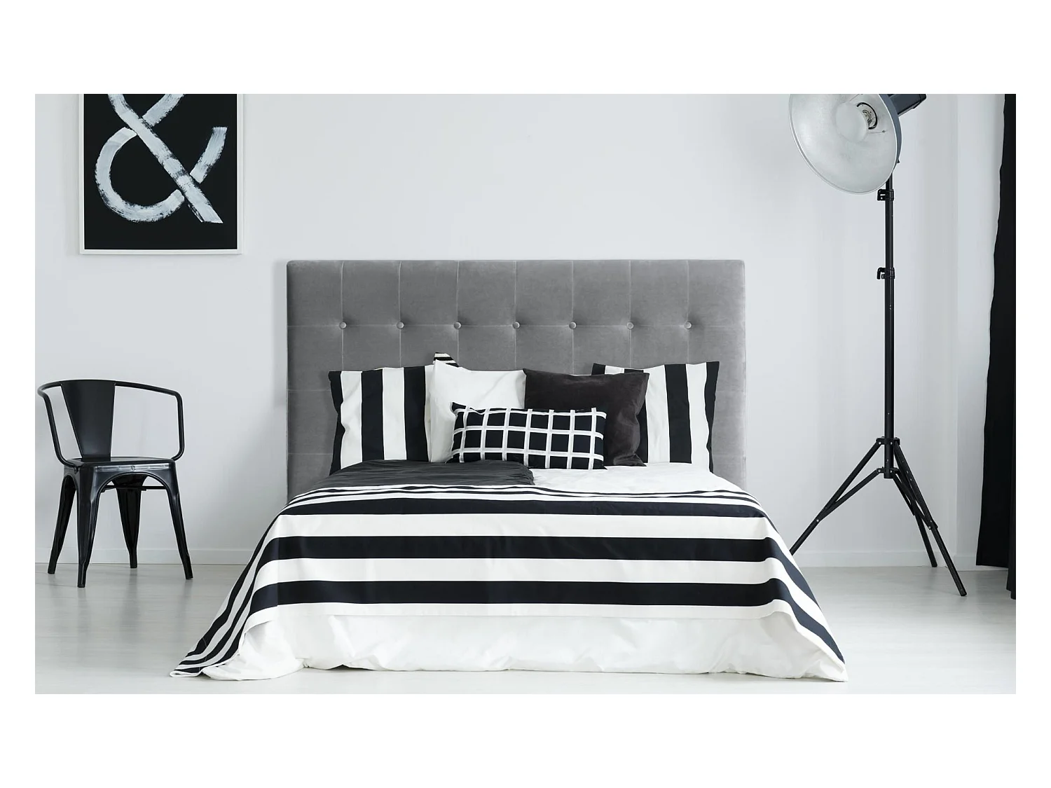 Testiera Luxor da 180cm in Velluto Argento