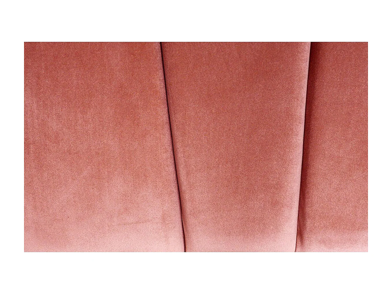 Rosa Samt Kopfteil "Renaya" 160cm Modernes und Praktisches Design