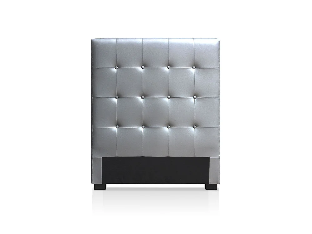 Tête de lit Luxor 90cm Argent