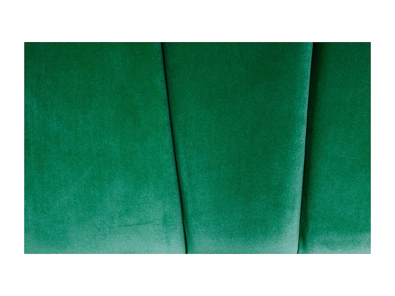 Samt Kopfteil Grün "Renaya" 160cm Modernes Design