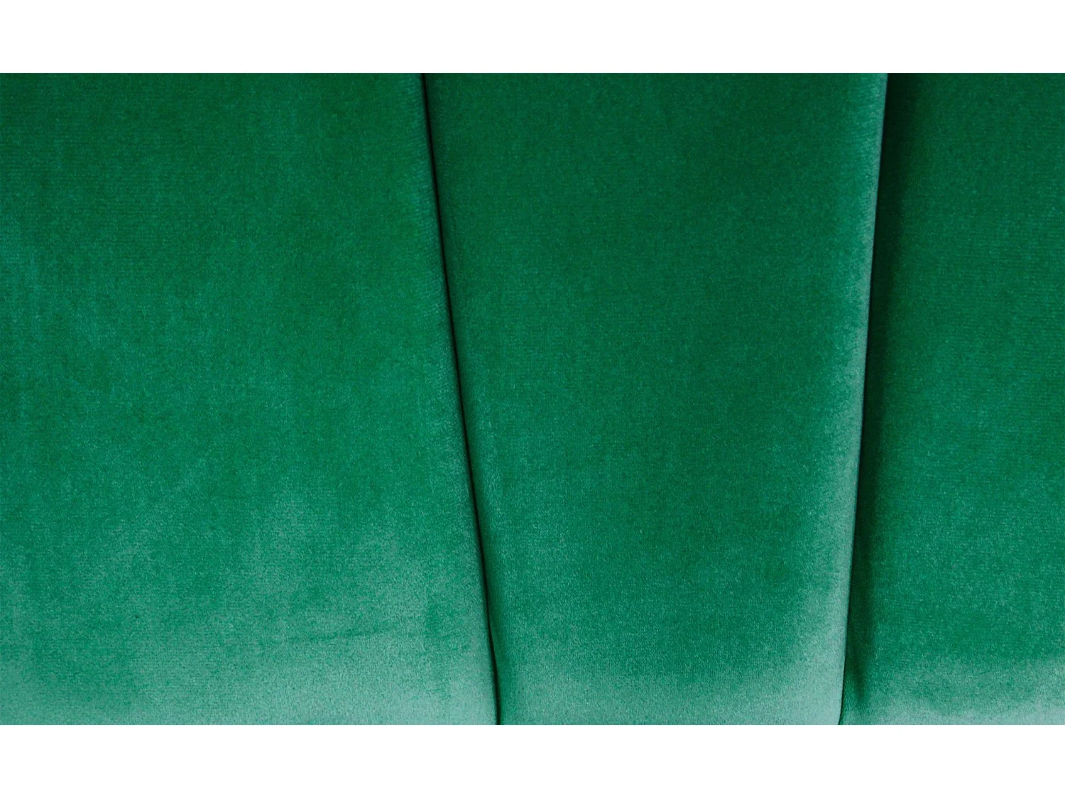 Samt Kopfteil Grün "Renaya" 160cm Modernes Design