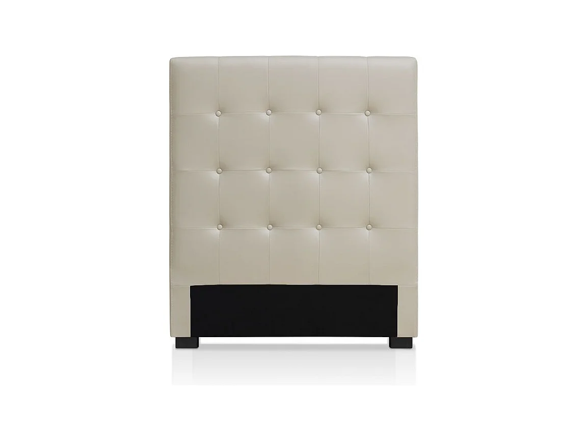 Tête de Lit Capitonnée "Amor" 90cm Beige