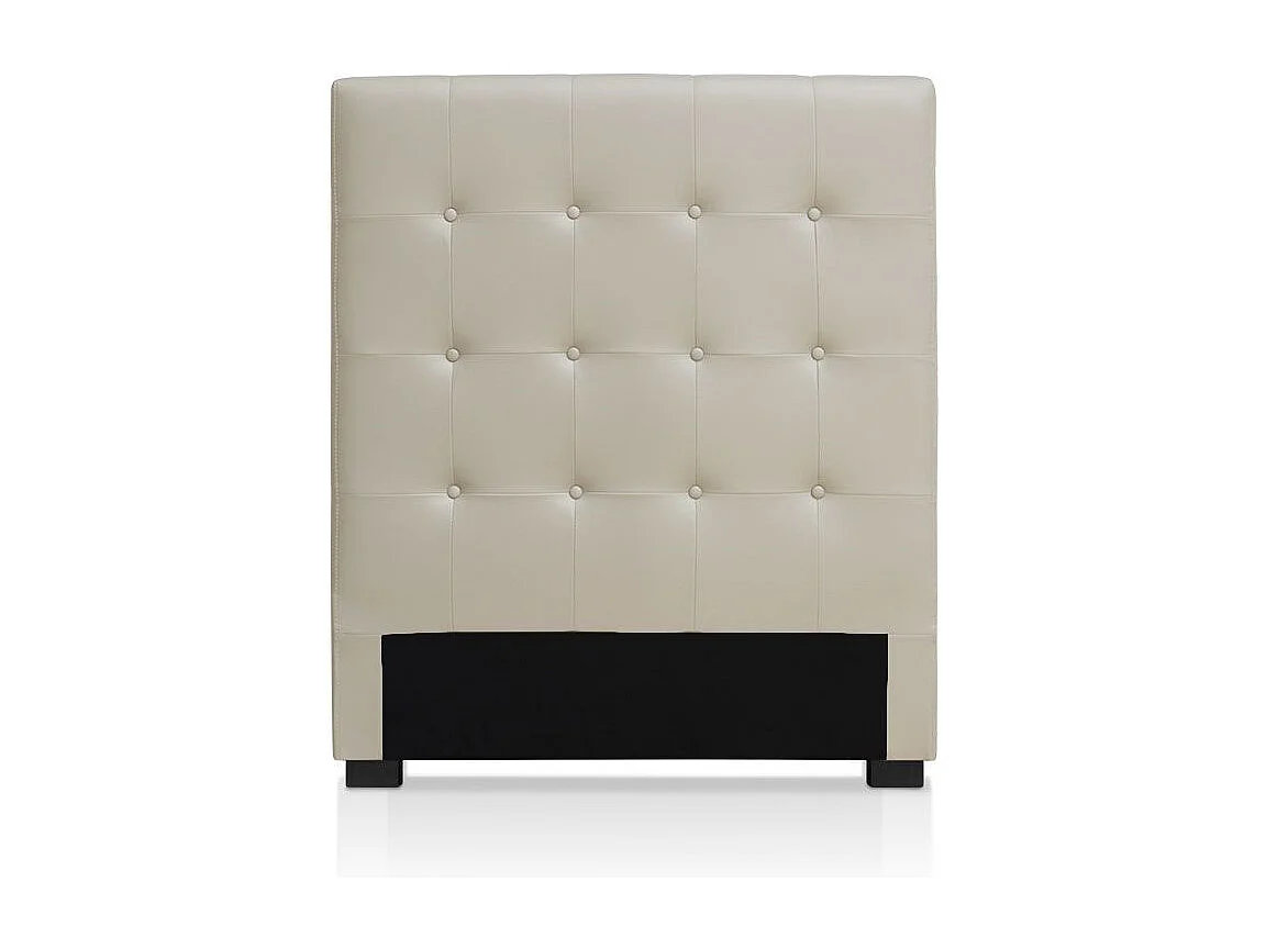 Tête de Lit Capitonnée "Amor" 90cm Beige
