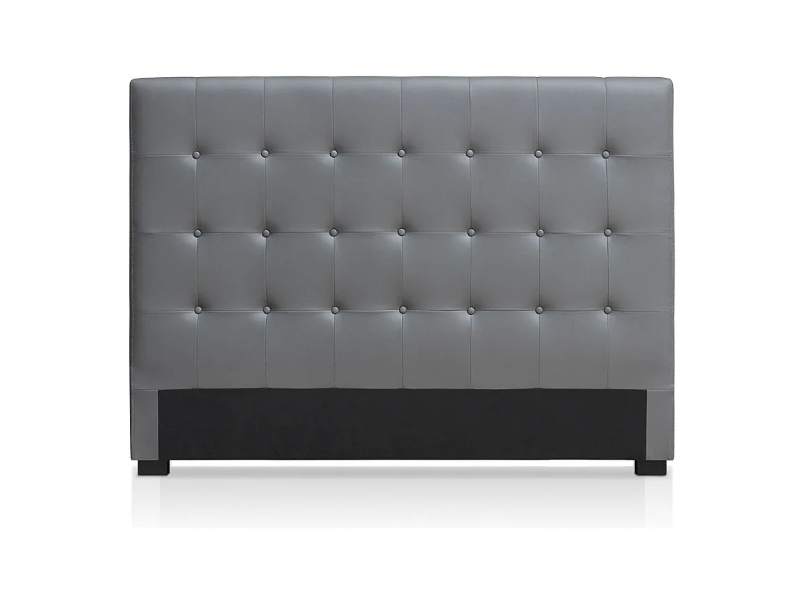 Tête de Lit Capitonnée "Amor" 160cm Gris