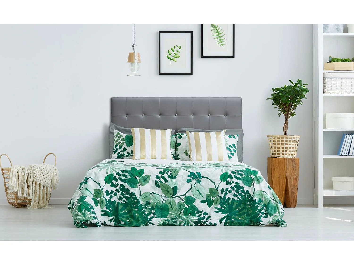 Tête de lit Luxor 160cm Gris