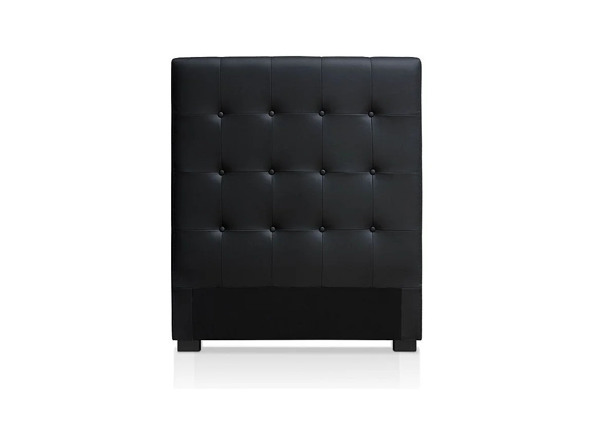 Testiera Luxor da 90 cm nera