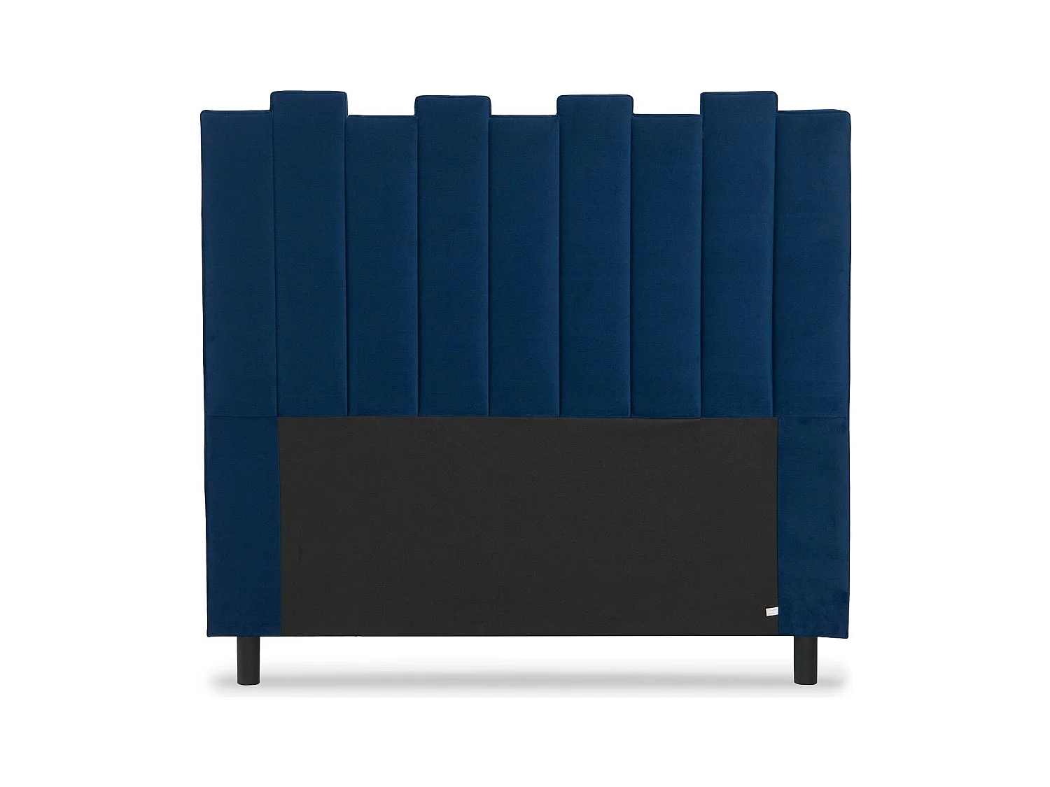 Testiera Lucky da 140 cm in velluto blu