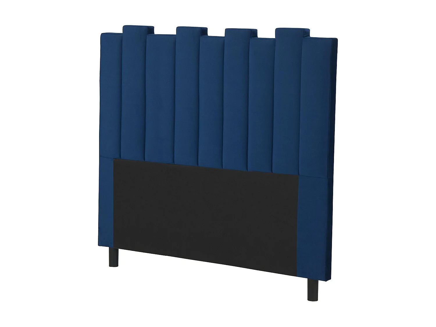 Tête de lit Lucky 140 cm Velours Bleu